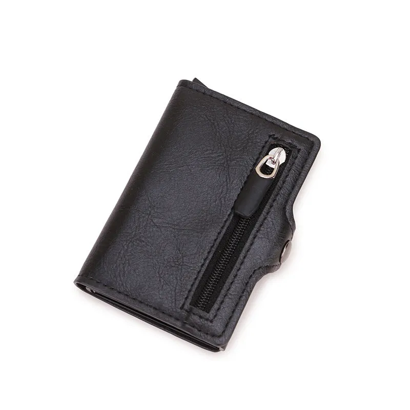 Attractive Multiple Slots Swiping Credit Metal Card Holder