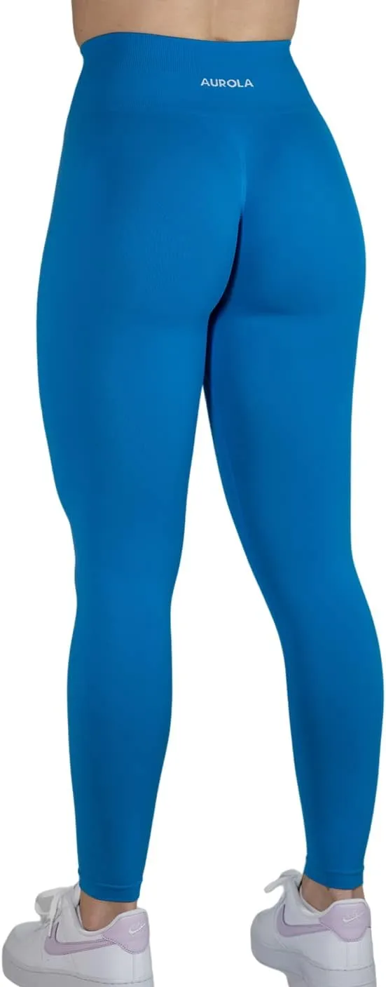 AUROLA Dream Collection Workout Leggings for Women High Waist Seamless Scrunch Athletic Running Gym Fitness Active Pants