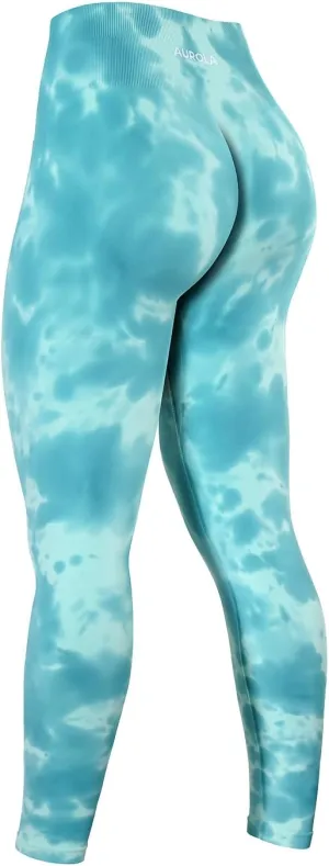AUROLA Dream Collection Workout Leggings for Women High Waist Seamless Scrunch Athletic Running Gym Fitness Active Pants