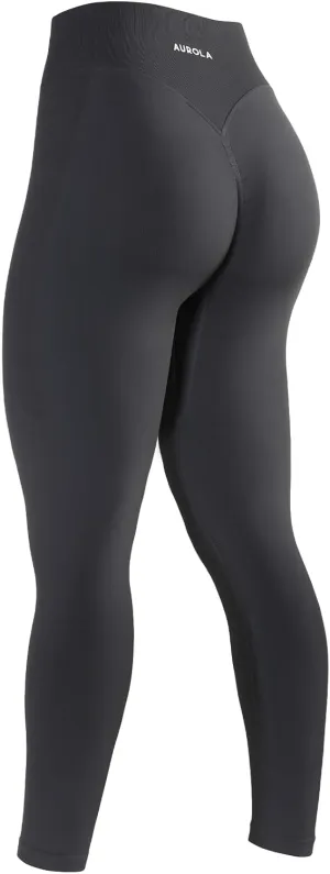 AUROLA Impressive Women Workout Leggings High Waist Yoga Pants, Seamless Running Athletic Leggings for Women