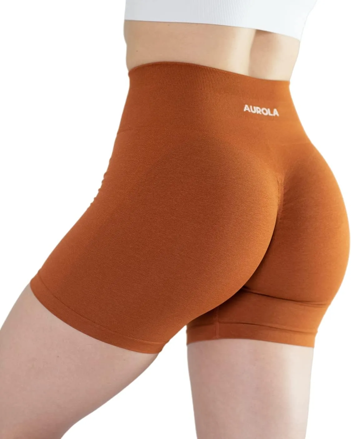 AUROLA Intensify Workout Shorts for Women Seamless Scrunch Short Gym Yoga Running Sport Active Exercise Fitness Shorts
