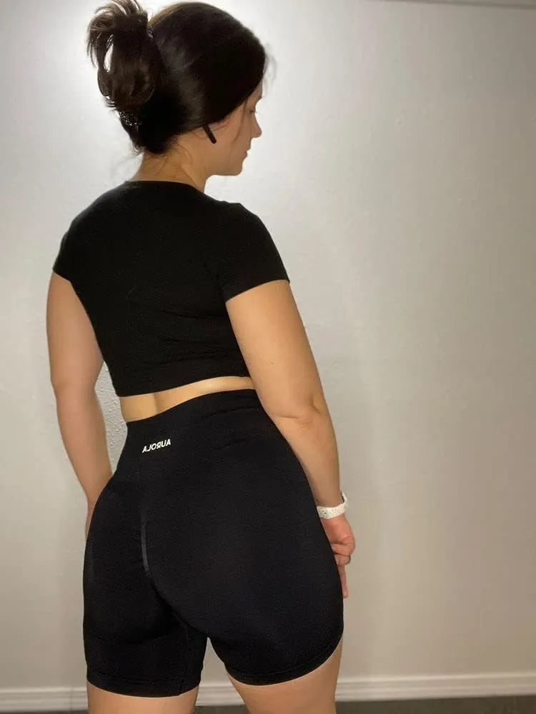 AUROLA Intensify Workout Shorts for Women Seamless Scrunch Short Gym Yoga Running Sport Active Exercise Fitness Shorts
