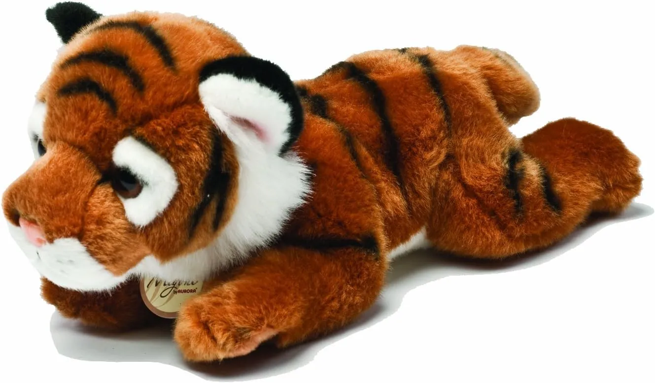 AURORA, 13168, MiYoni Bengal Tiger, 8In, Soft Toy, Orange