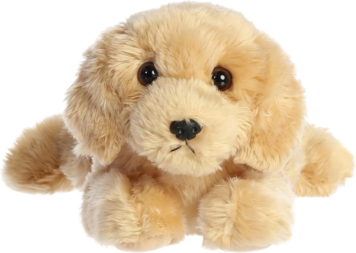 Aurora® Adorable Flopsie™ Goldie™ Stuffed Animal - Playful Ease - Timeless Companions - Brown 12 Inches