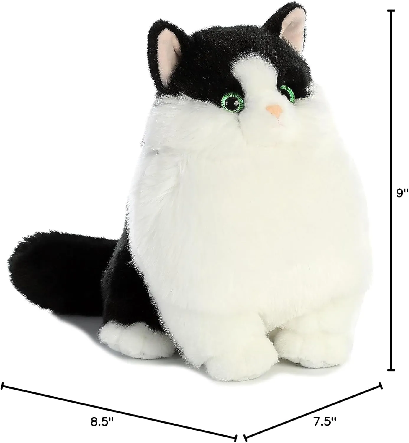 Aurora - Cats - 9.5" Muffins Tuxedo, Multi