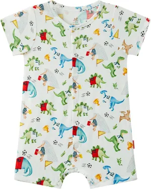Baby Boy Rompers Bamboo Viscose Short Sleeve One-piece Jumpsuit Baby Boy Summer Clothes