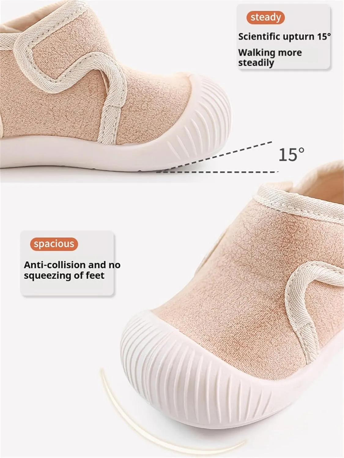 Baby Boys Girls Winter Warm Shoes, Toddler Non-skid First Walking Shoes, Slippers