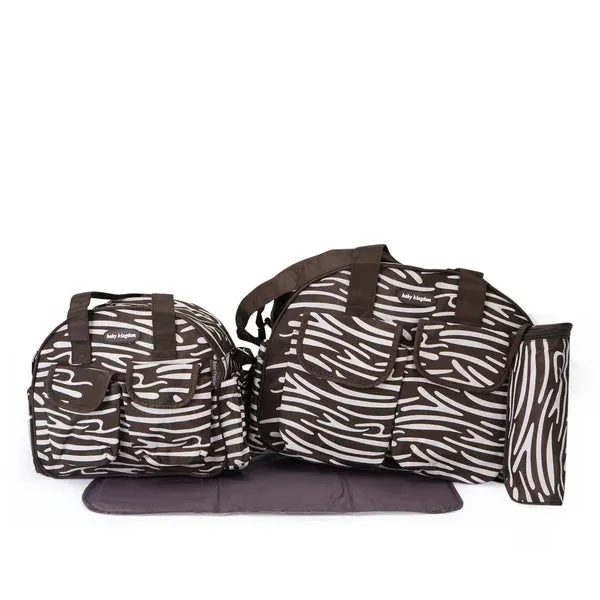 Baby Diaper Bag 4pcs Stripes