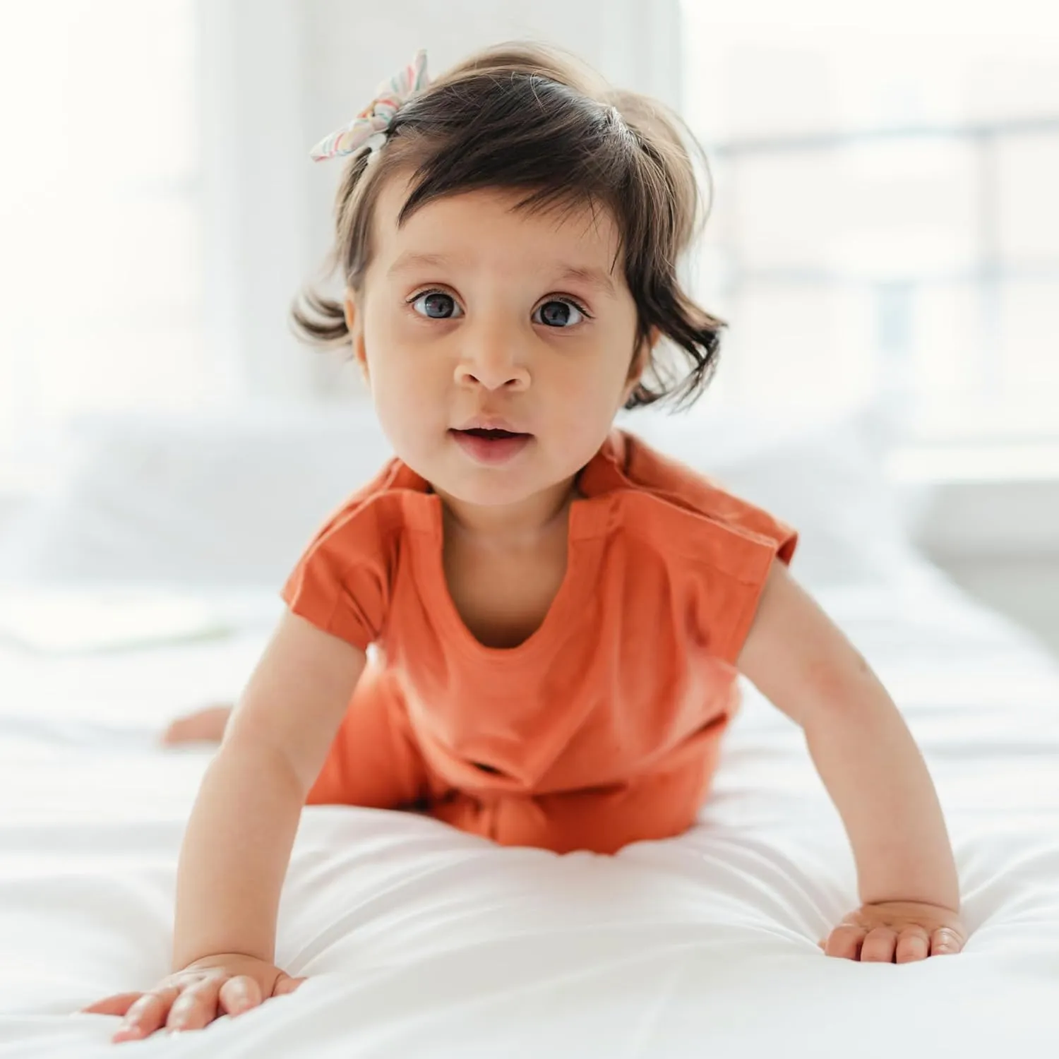 Baby Romper with Shoulder Snaps - As Seen on Shark Tank, 100% GOTS Certified Organic Cotton, Toddler Boy/Girl Clothes