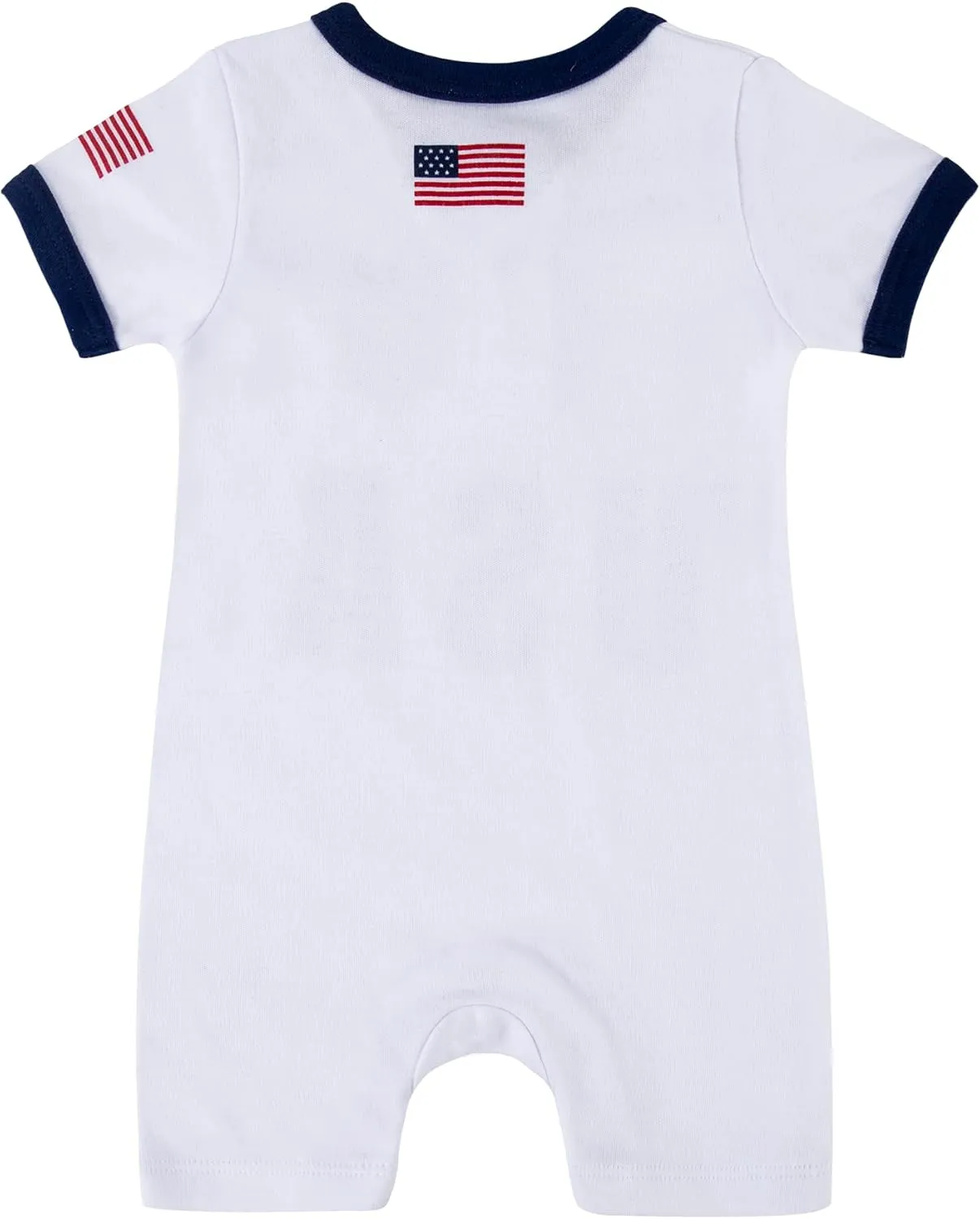 Baby Soccer Bodysuit - Short Sleeve Romper Outfit for Newborn & Toddler 0-24 Months