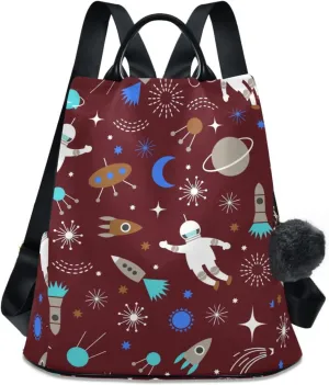 Backpack Purse for Women Anti Theft Fashion Daypack Polyester Travel Bag Crossbody Shoulder Bag Sunflower 13.4 X 5.9 X 15in Pattern 13