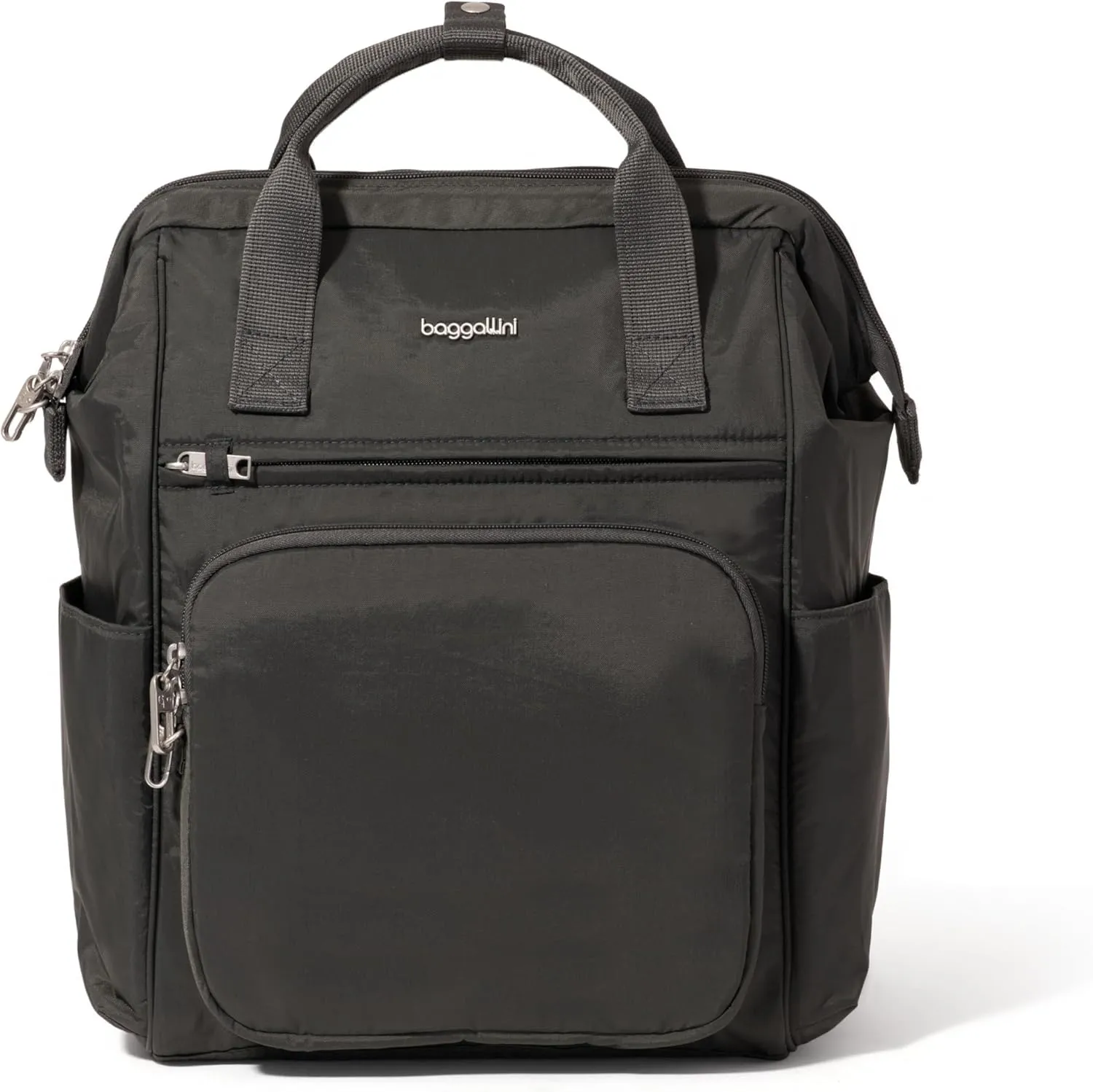 Baggallini Securtex Anti-Theft Windsor Backpack for Travel, Work & Collage, RFID & Locking Zipper, Up to 16" Laptop
