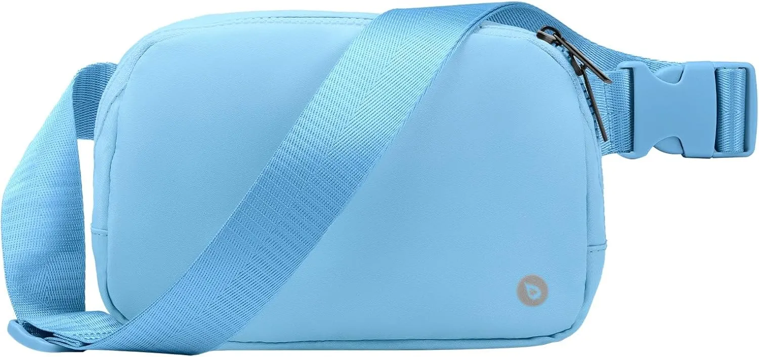 BALEAF Belt Bag for Women Fanny Pack Crossbody Adjustable Strap Everywhere Waist Packs Workout Running 2L Blue