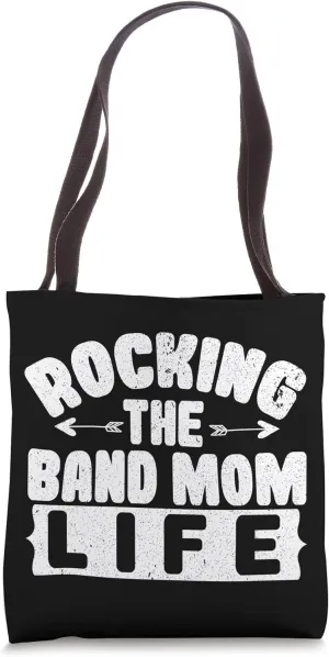 Band Mom Life Mother's Day Band Mama Marching Band Mom Tote Bag