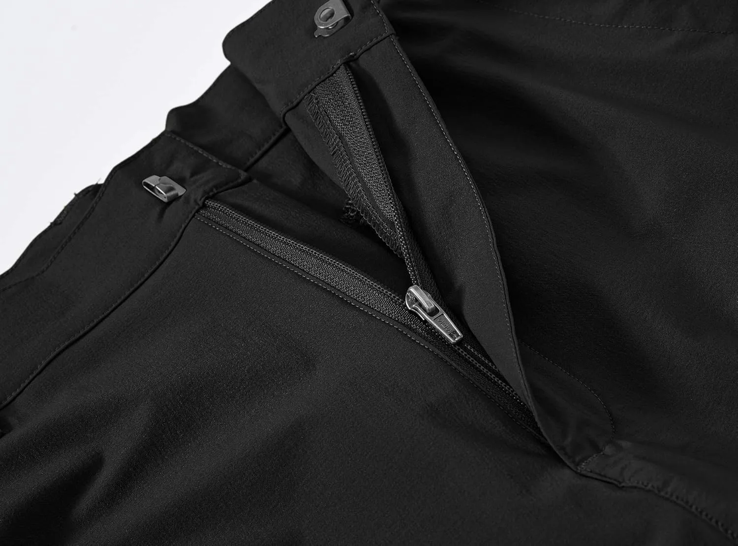 BASUDAM Men's Cargo Hiking Pants Quick Dry Lightweight Stretch Water Resistant Summer Outdoor Work Travel with Pockets