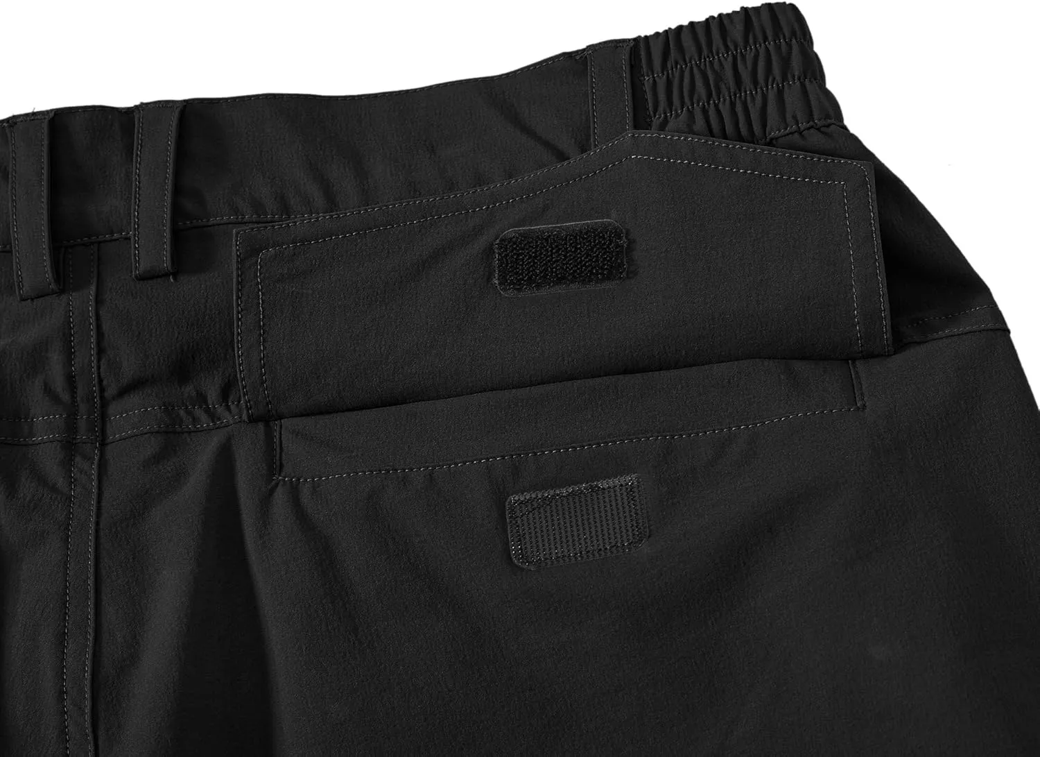 BASUDAM Men's Cargo Hiking Pants Quick Dry Lightweight Stretch Water Resistant Summer Outdoor Work Travel with Pockets