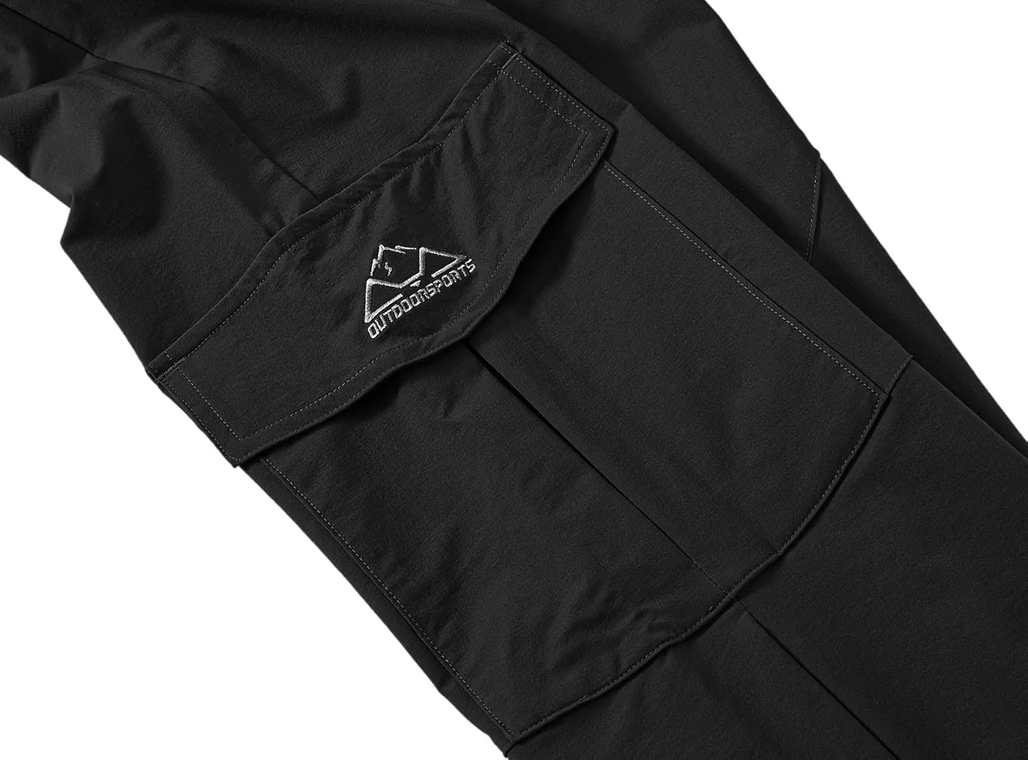 BASUDAM Men's Cargo Hiking Pants Quick Dry Lightweight Stretch Water Resistant Summer Outdoor Work Travel with Pockets