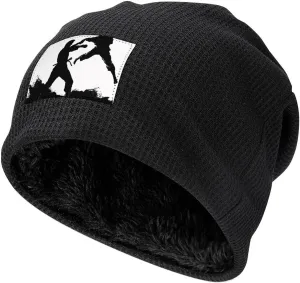 Beanie Hat Kickboxing Winter Warm Caps Soft Pullover Cap Slouchy Beanie for Men Unisex Beanie Cap