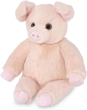 Bearington Oinkers Soft Plush Pig Stuffed Animal, 15 Inches - Stuffed Pig Plush Toy