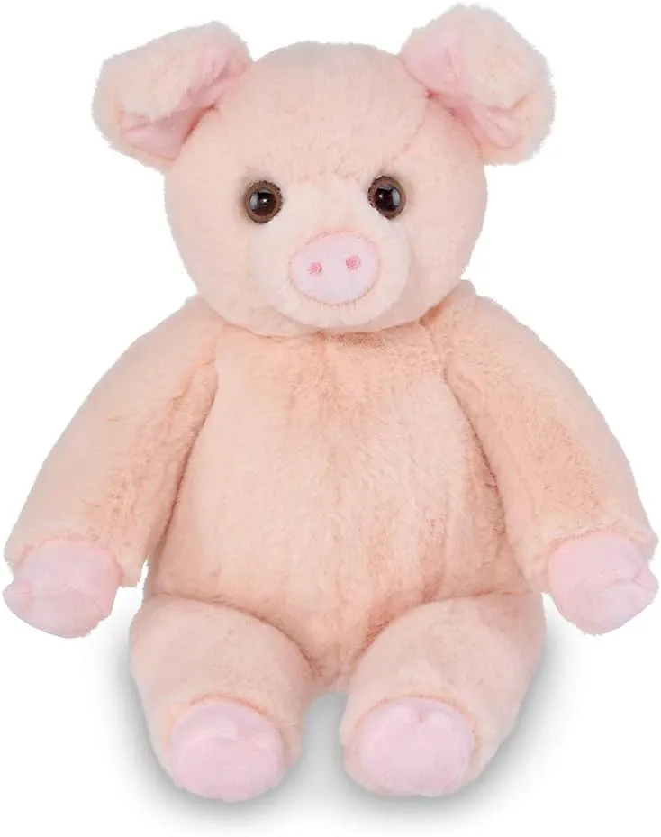 Bearington Oinkers Soft Plush Pig Stuffed Animal, 15 Inches - Stuffed Pig Plush Toy