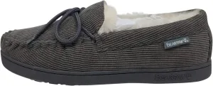 Bearpaw Men's Moc Ii Multiple Colors | Men's Slip Charcoal Corduroy - 9 Medium