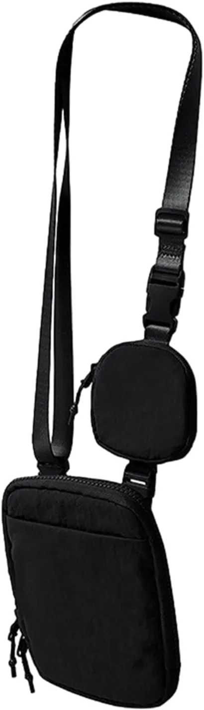 Belt Bag - Compact Yoga Bag, Lightweight Sling Pouch | Sling Yoga Waist Removable Waterproof Sports, Adjustable Strap Unisex Waist Removable For Women And Men