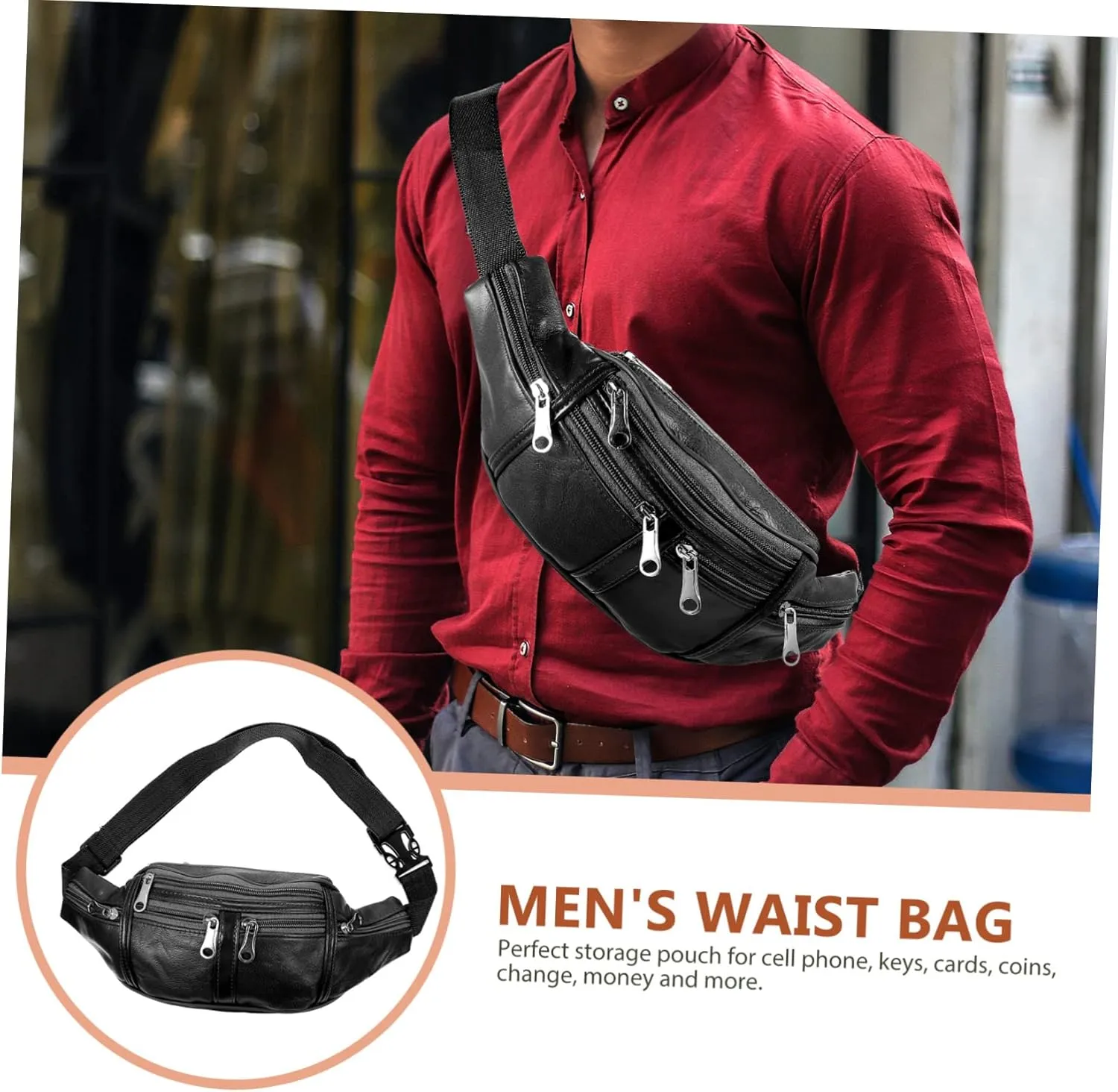 BESPORTBLE 2pcs Outdoor Cell Phone Storage Bag Comfortable Running Pouch for Workout