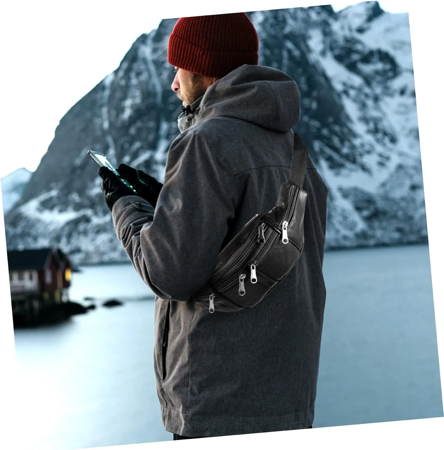 BESPORTBLE 2pcs Outdoor Cell Phone Storage Bag Comfortable Running Pouch for Workout