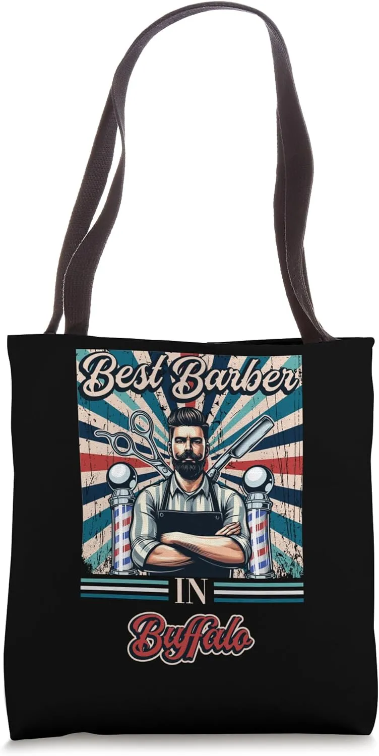 Best Barber In Buffalo Americas Extraordinaire Cut Tote Bag