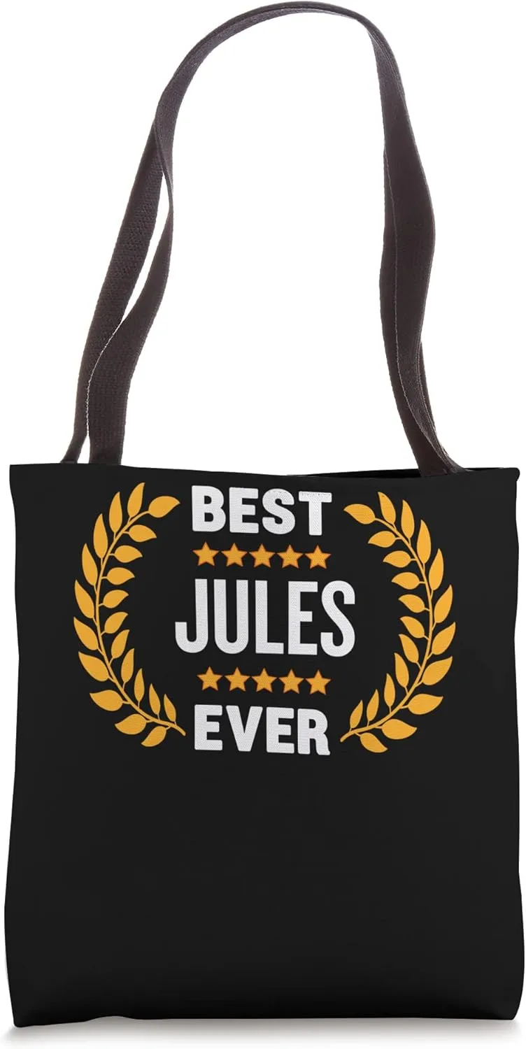 Best Jules Ever with Five Stars Name Jules Tote Bag