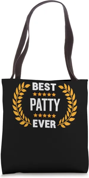 Best Patty Ever with Five Stars Name Patty Tote Bag