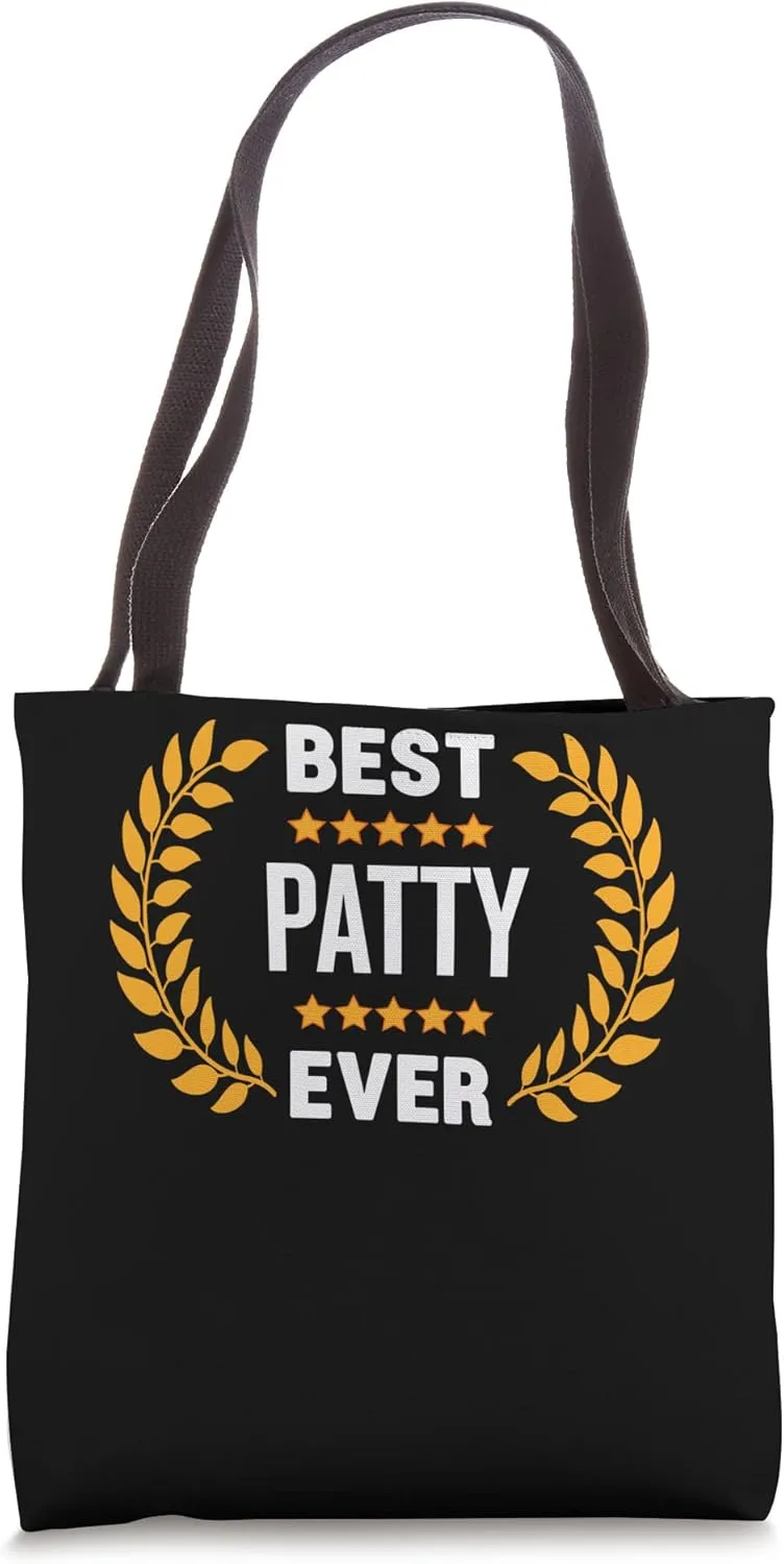 Best Patty Ever with Five Stars Name Patty Tote Bag