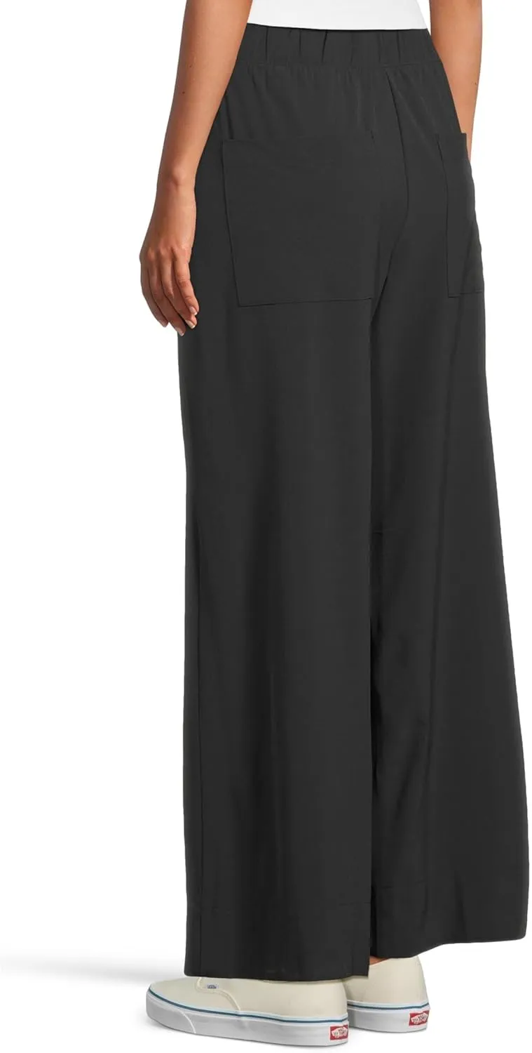 Beyond Yoga Women's Stretch Woven Wide Leg Pants