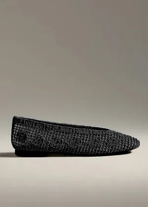 Bibi Lou Lenna Macramé Ballerina Flat