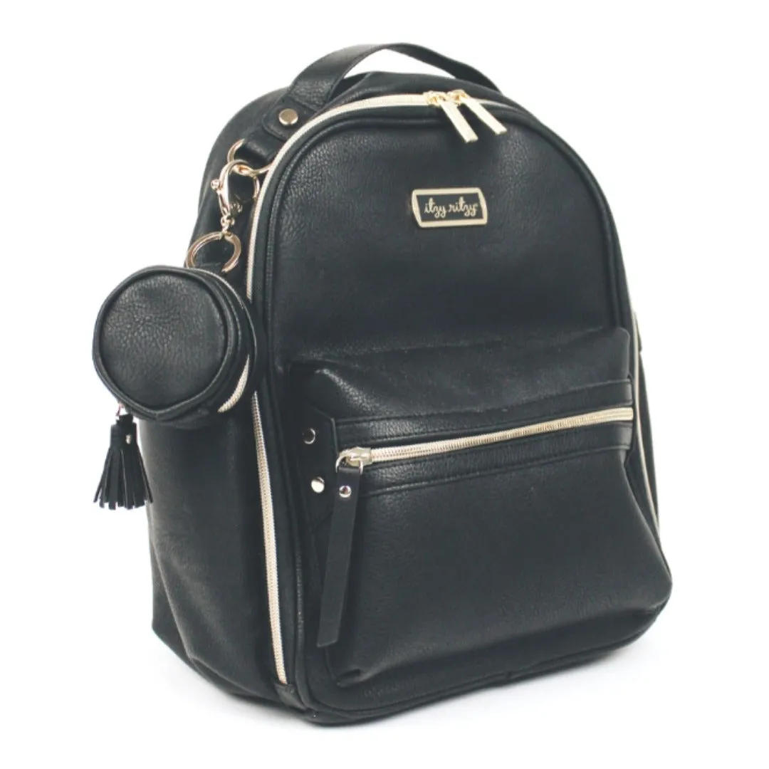Black Diaper Bag Charm Pod Keychain
