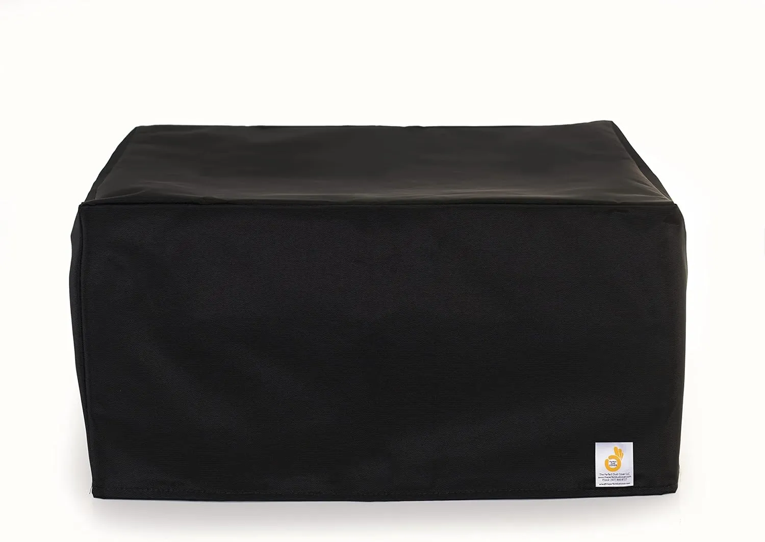 Black Nylon Cover Compatible with Emeril Lagasse Dual-Zone AirFryer Oven Model DZEL24-02, Double Stitched and Waterproof Cover by The