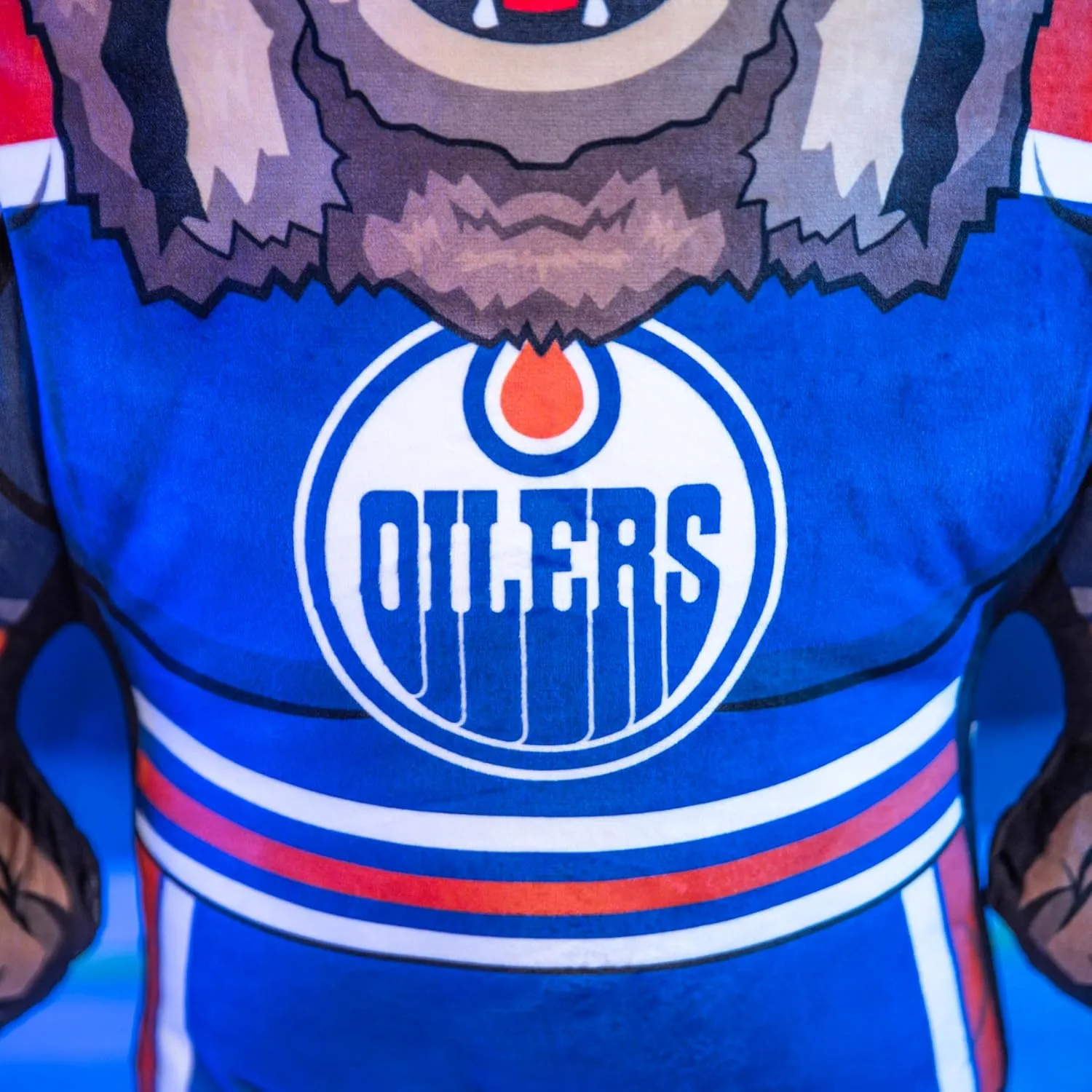 Bleacher Creatures Edmonton Oilers Hunter 24" NHL Masoct Bleacher Buddy - Soft Plush Toy