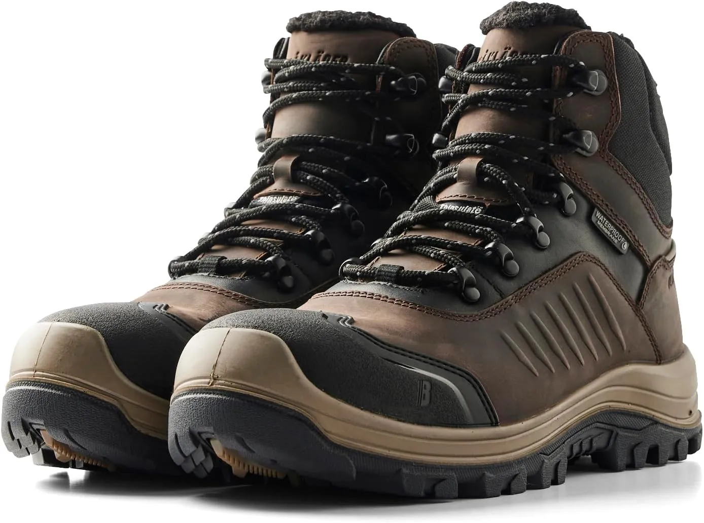 BLÅKLÄDER 2260 Storm 6" Safety Boot – Full-Grain Leather, Composite Toe, 200g Thinsulate™ Insulation, Nitrile/PU Extreme Grip Outsole, Waterproof, Electrical Hazard Protection,