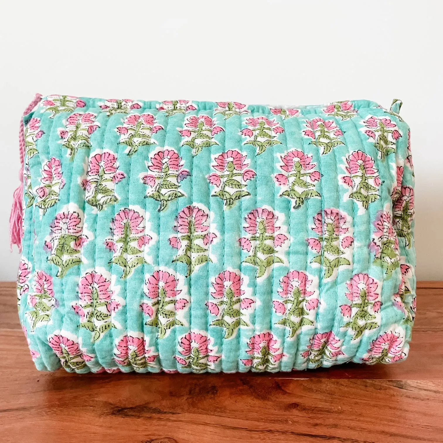 Block Print Pouch