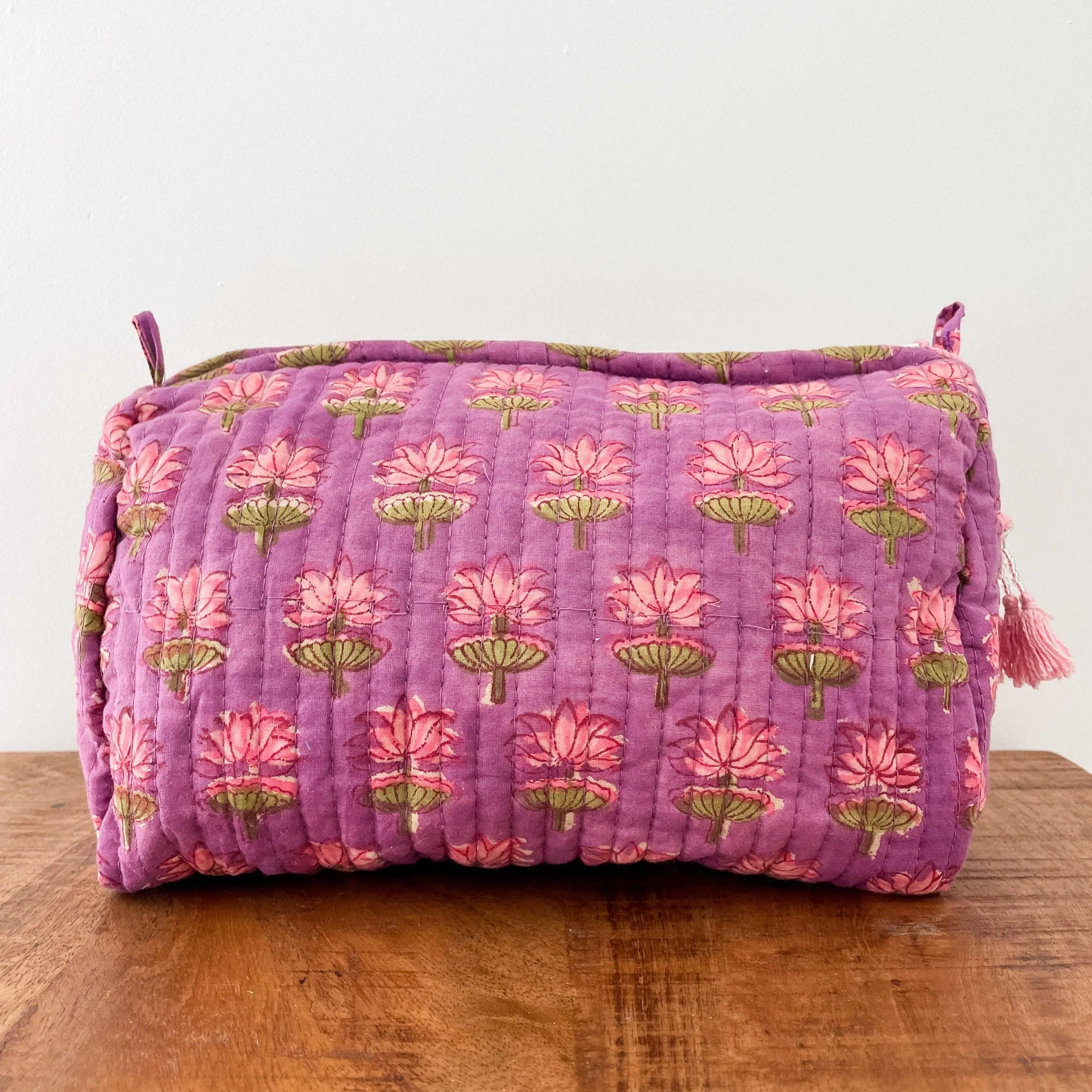 Block Print Pouch