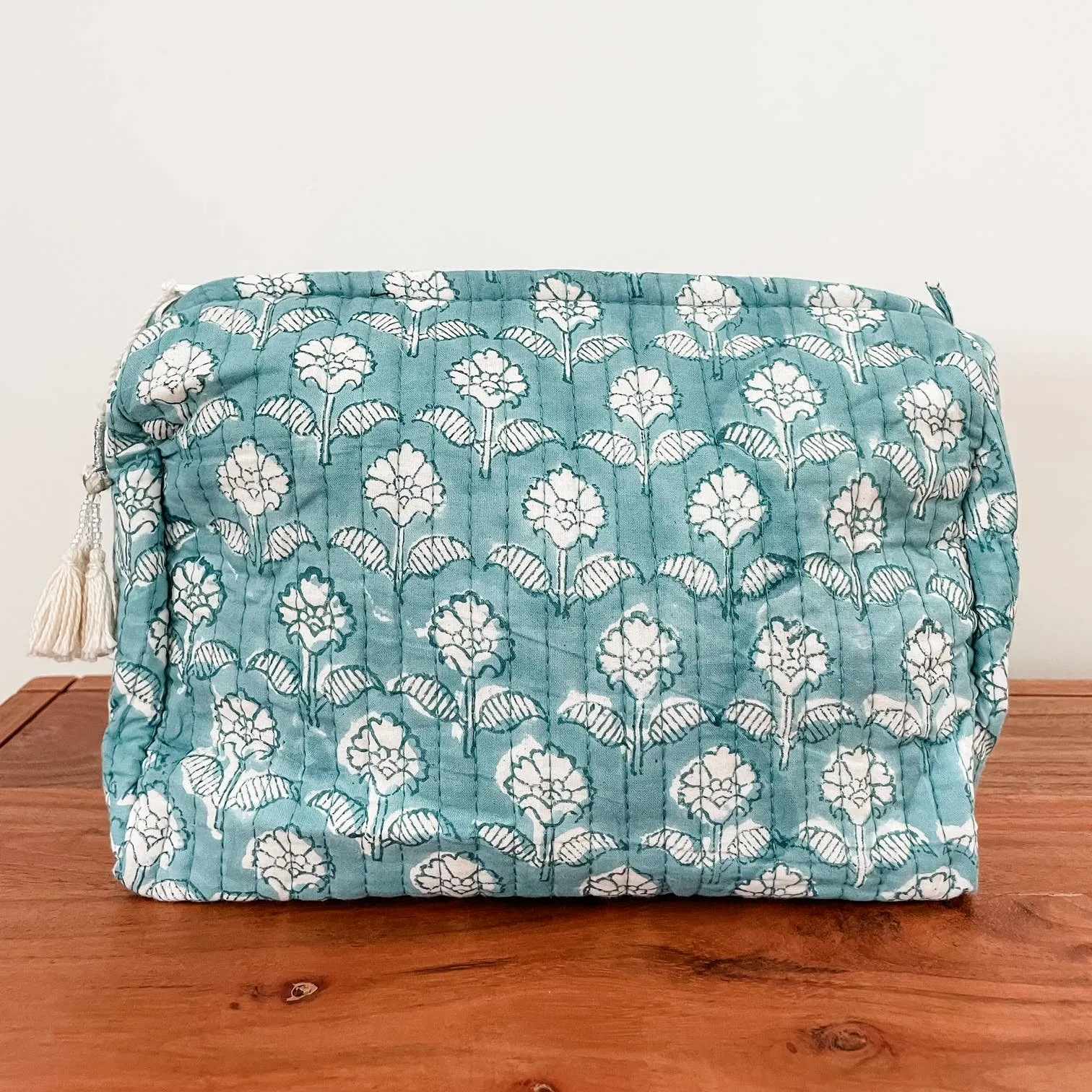 Block Print Pouch