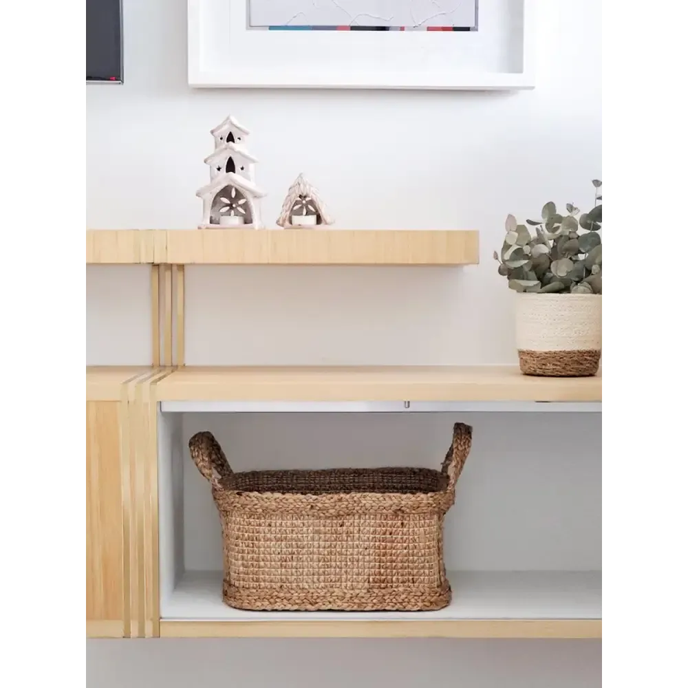 Bono Rectangular Storage Basket for Home and Office Organization