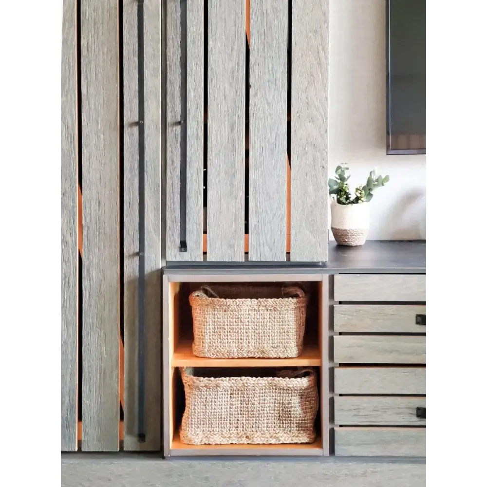 Bono Rectangular Storage Basket for Home and Office Organization