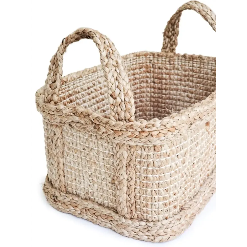 Bono Rectangular Storage Basket for Home and Office Organization