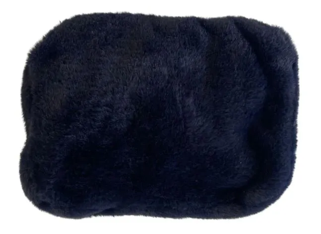 Boston Clutch Bag - Navy