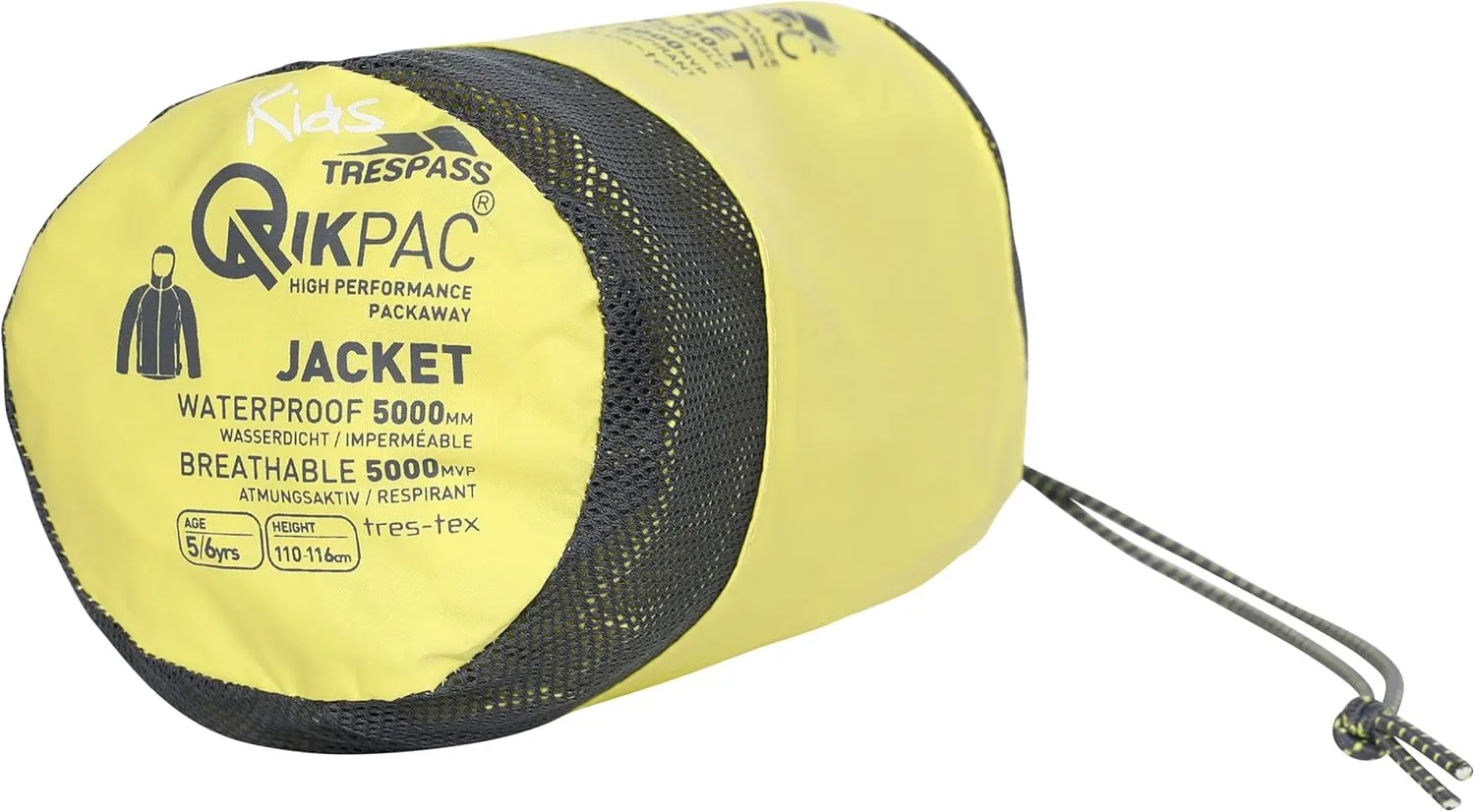 Boys Kids Qikpac Packaway Tp75 Jacket