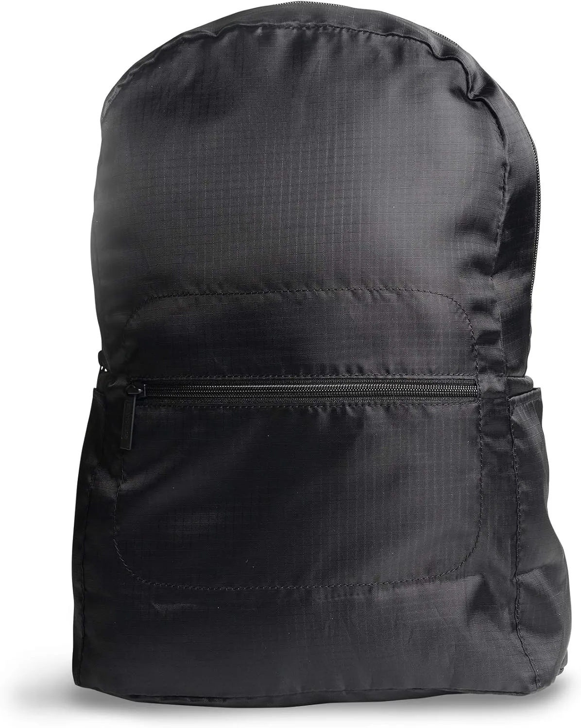 Brandless Foldable Backpack - Travel Essentials | Breathable Mesh Straps & Pockets | 100% Recycled Polyester | Eco-Friendly | Sustainable Travel | Minimalist Design with YKK Zipper