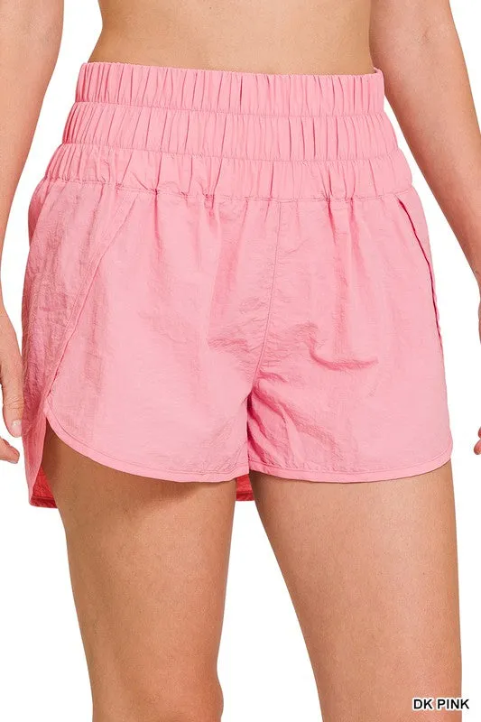 Brief-Lined Running Shorts
