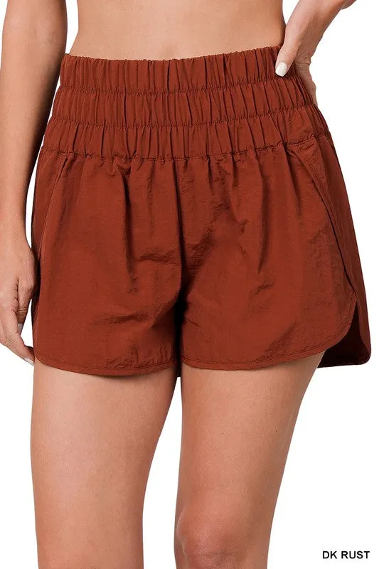 Brief-Lined Running Shorts