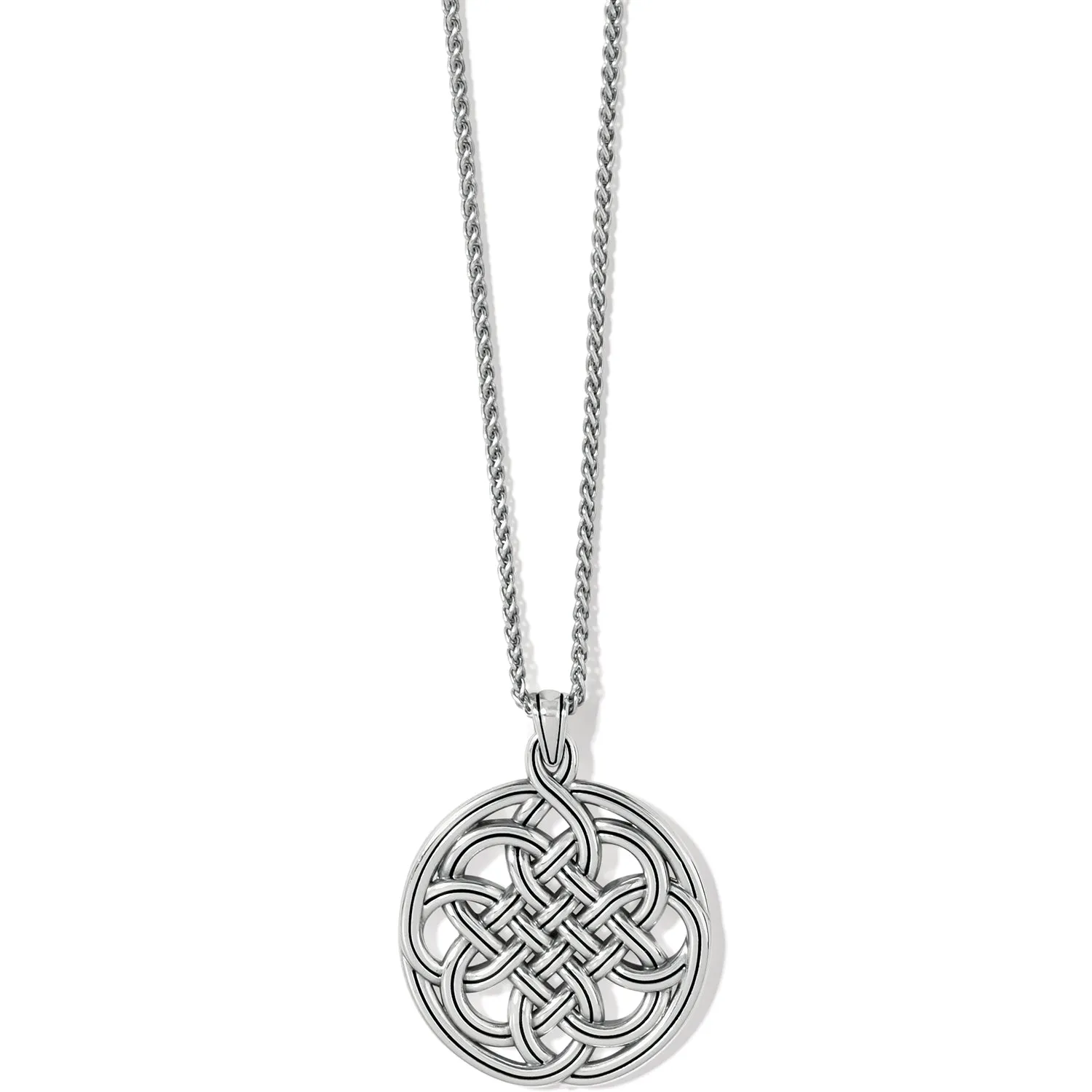 Brighton Interlok Medallion Necklace
